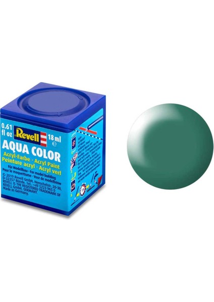 Revell 365 - Aqua Color Patina Green Silk - Acrylic Boya- 18 ml