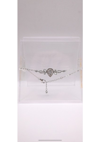 925 Ayar Gümüş Sedefli Zarif Düğün Takı Seti indirimleri