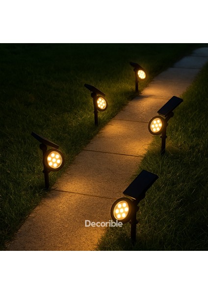 Güneş Enerjili Kazıklı Solar Bahçe Aydınlatma Armatürü Gün Işığı 18W fiyatları