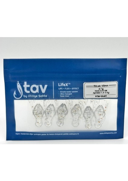 Böcek 40MM 6’lı Paket Stardust