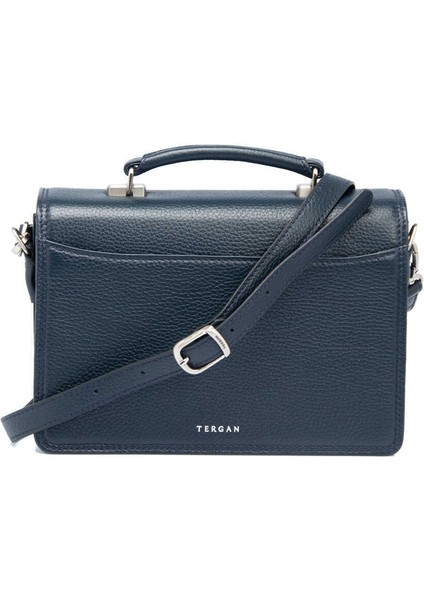 Lacivert Hakiki Deri Erkek Portföy Çantası - S1PC00022133-A38