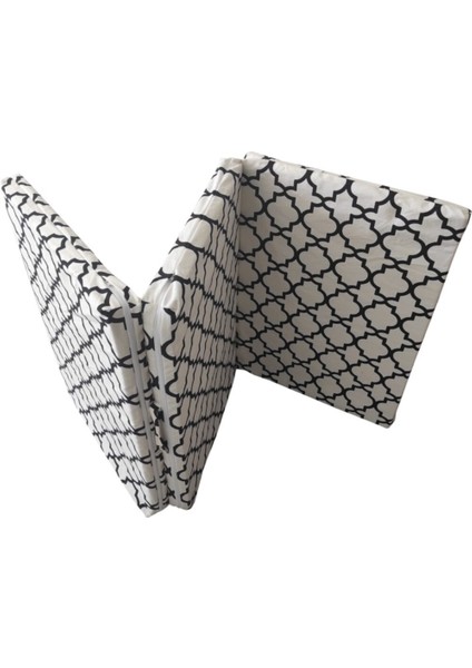 Tek Kişilik Katlanır Yer Yatağı Sünger Yatak Alaçatı 80X180 Cm-6 cm