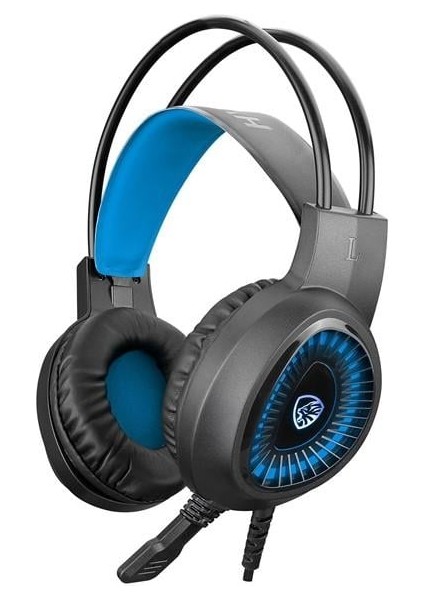 Hy-G1 Legend Mavi 3,5mm Gaming Oyuncu Mikrofonlu Kulaklık