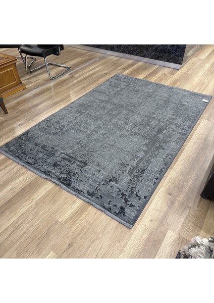 Overdye OVR02 KREM Koyu Gri Doğal Bambu & Viskon Modern Salon Halısı fırsatları