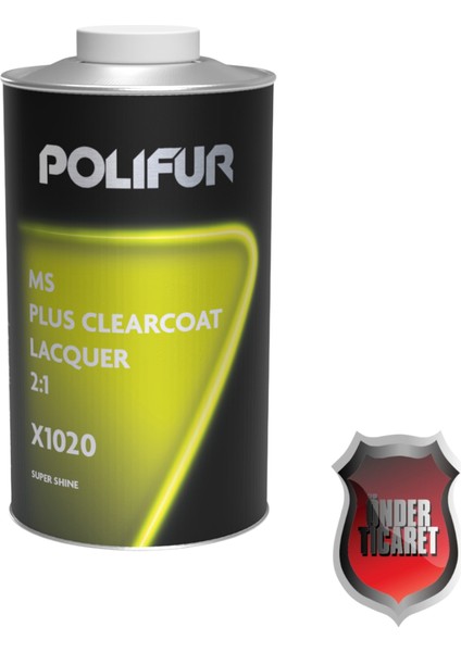 Şeffaf Vernik Ms Plus – X1020 (Premium)