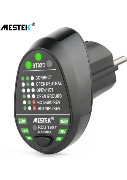 ST-02D Test Cihazı Soketi