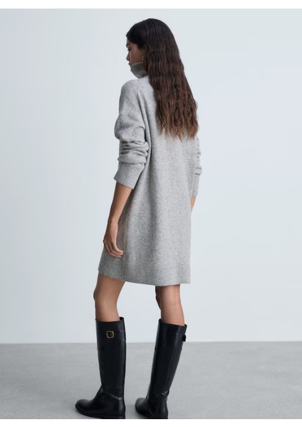 Balıkçı Yaka Triko Elbise fiyatları