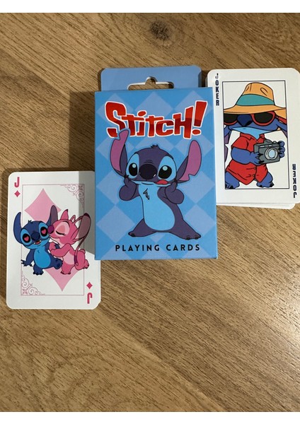 Stitch Figürlü Iskambil ve Poker Kartı modelleri