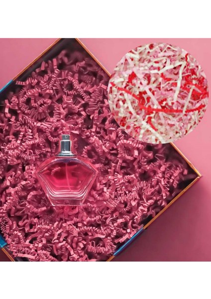 Kırpık Kağıt Zigzag Kesim Kırmızı Miks 1 kg fiyatları