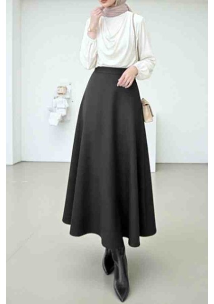 Kadın Scuba Kumaş Puf Kloş Tesettür ve Günlük Etek BOY:94-95CM modelleri