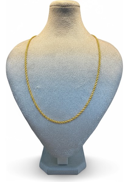 Altın Kolye Burgu Zincir