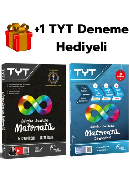 Doktrin 2026 Tyt Sıfırdan Sonsuza Matematik ve Sıfırdan Sonsuza Matematik Deneme +1 Deneme Hediye