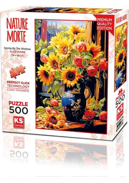 Spring By The Window 500 Parça Puzzle