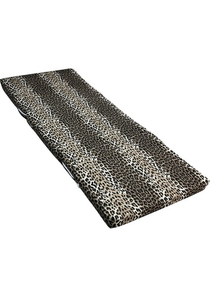 Katlanır Yer Yatağı ve Tek Kişilik Sünger Katlanır Minder Yatak 70X180X6 Cm-Leopar modelleri