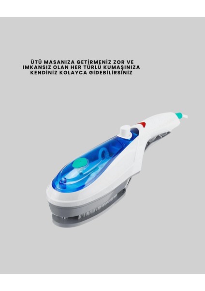 Taşınabilir Buharlı Ütü 1500W | Giysilerde Yanık Bırakmaz, Kokuyu Giderir fiyatları