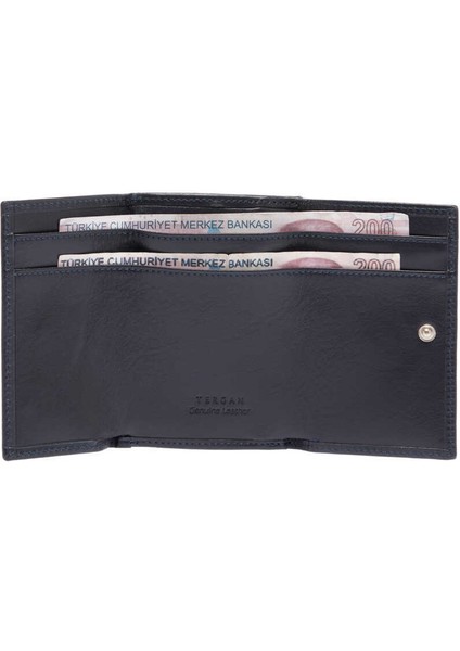 Lacivert Hakiki Deri Erkek Cüzdan - S1CE00001650-H86