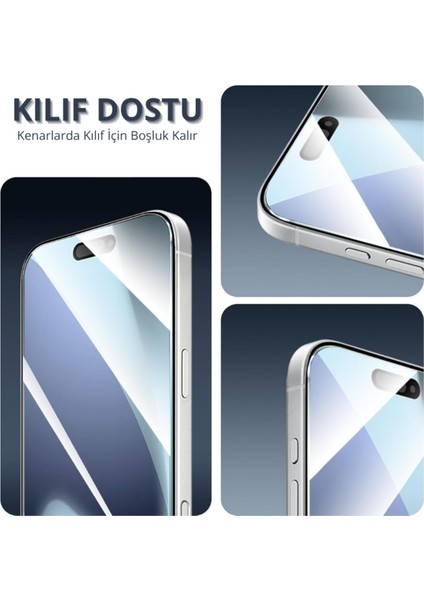 (Nano Cam) iPhone 17 Pro Max Uyumlu Ultra Ince Darbe Korumalı Esnek Nano Mizer Cam Ekran Koruyucu indirimleri