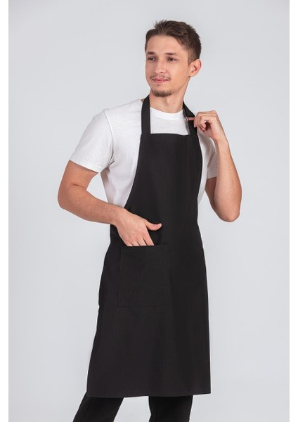 Erkek Boyundan Asmalı Barista Şef Mutfak Önlüğü
