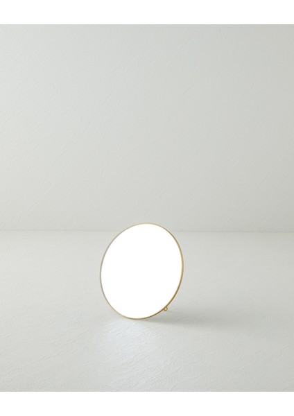 Avin Metal Ayna 15 cm Gold