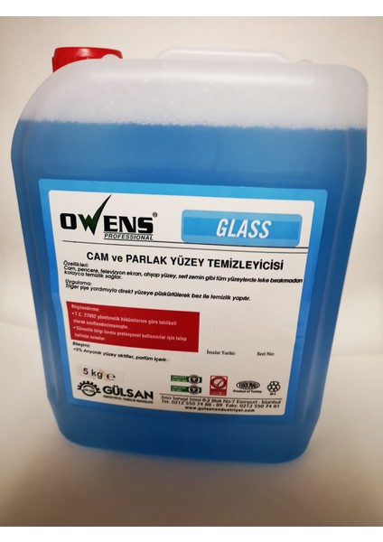Cam ve Parlak Yüzey Temizleyicisi 5kg