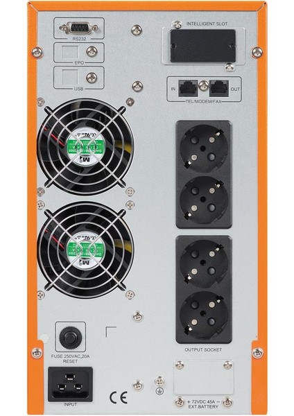 Powerpack Se 3kva 5-10DK 6X12V/7AH 1f/1f Online Ups MU03000N11EAV04 fiyatları