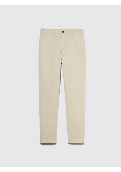 Streç Pamuklu Kemer Delikli Slim Fit Denim Chino Pantolon Erkek Pembe Pantolon - 324P4HJTSF03N fiyatları