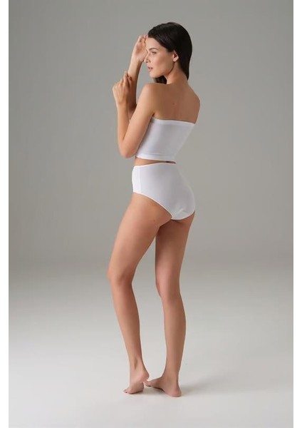 Kadın Pamuk Straplez Beyaz 9133 fiyatları