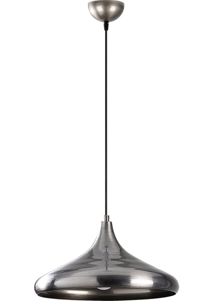 Modern Tekli Sarkıt Avize Metal Sıvama Silver, Tekli Sarkıt Lamba EYSAN-209 modelleri