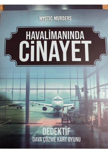 Dedektif Dava Çözme Kart Oyunu Havalimanında Cinayet 38 Kart indirimleri