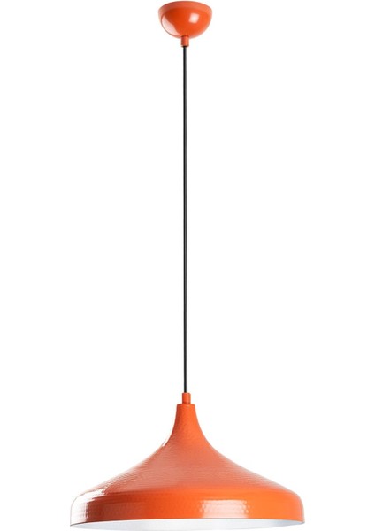 Tattoo Retro Tekli Sarkıt Avize Turuncu, Modern Dekoratif Metal Sıvama Tavan Aydınlatma 2641-ORANGE fırsatları