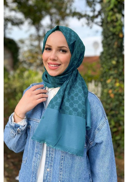 Elegance Monogram Şal - 1090100-923