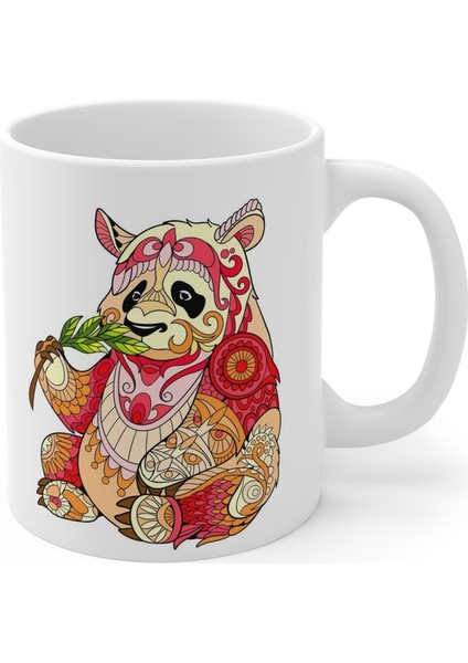 Dekoratif Panda Özel Tasarım Dijital Baskılı Hd Kalite Yıkanabilir Kupa Bardak (2 Adet ) modelleri