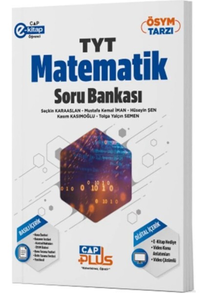 Çap Yayınları 2026 Tyt Matematik Soru Bankası ve Sıfırdan Sonsuza Matematik Deneme +1 Deneme Hediye fiyatları