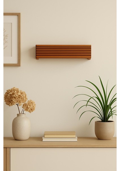 Yansıtma Tasarımlı Çift Yönlü Ahşap Salon Hol Cafe Otel Duvar Aplik Avize