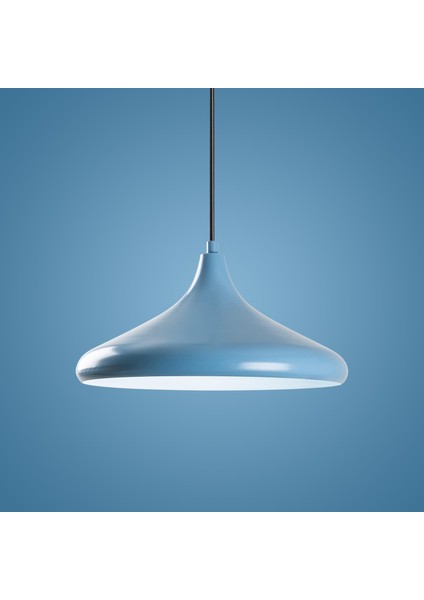 Retro Tekli Sarkıt Avize Mavi, Dekoratif Metal Sıvama Başlık Lamba EYSAN-207-LIGHTBLUE indirimleri