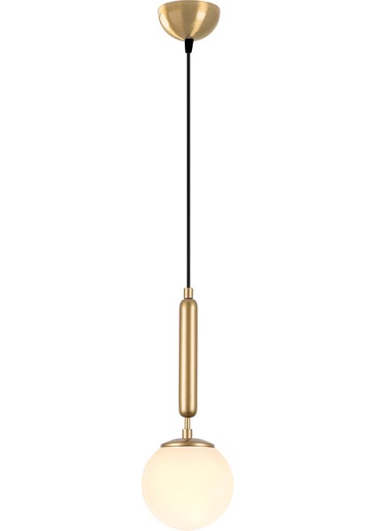 Modern Tekli Cam Sarkıt Avize Parlak Gold, Sarkıt Lamba KING-11452 fiyatları