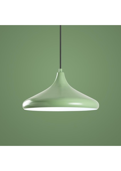 Retro Tekli Sarkıt Avize Yeşil, Dekoratif Metal Sıvama Başlık Lamba EYSAN-207-MINTGREEN indirimleri