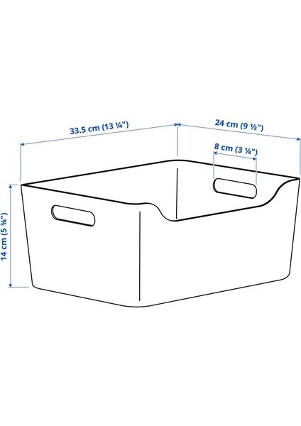 Uppdatera Kutu Beyaz 34 x 24 cm fiyatları
