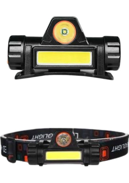 Zengezur Ledli Şarjlı Kafa Lambası LED Şarjlı Su Geçirmez Kafa Feneri indirimleri