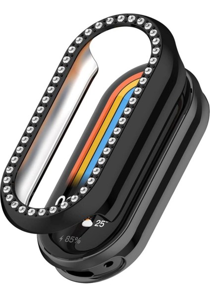 Xiaomi Mi Band 8 / 9 Uyumlu Taşlı Şık Metal Kasa Koruyucu – Işıltılı Tam Koruma Çerçeve fırsatları