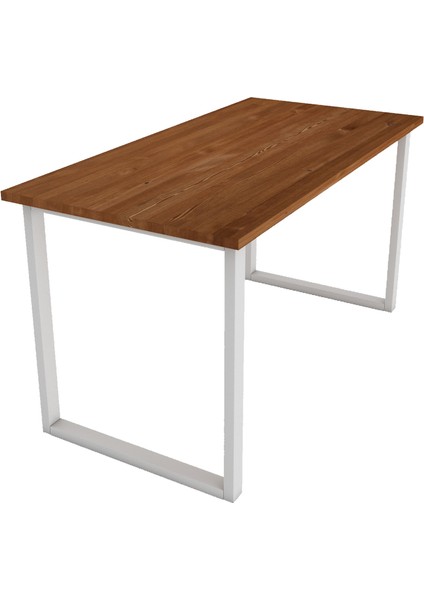 Ağaç Yemek Masası Beyaz Ayak fırsatları