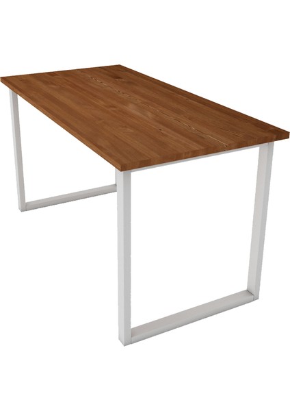 Ağaç Yemek Masası Beyaz Ayak indirimleri