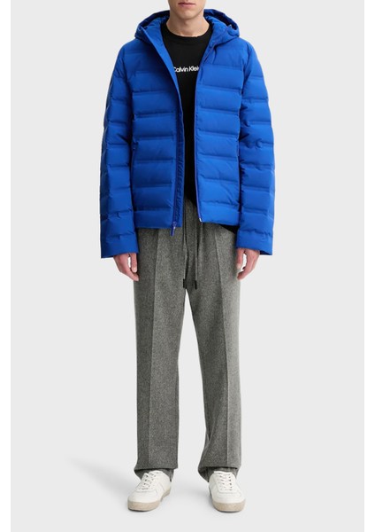 Kapitoneli Regular Fit Kapüşonlu Şişme Mont LV04LD521GC65 Erkek Mont LV04LD521G C65 fiyatları