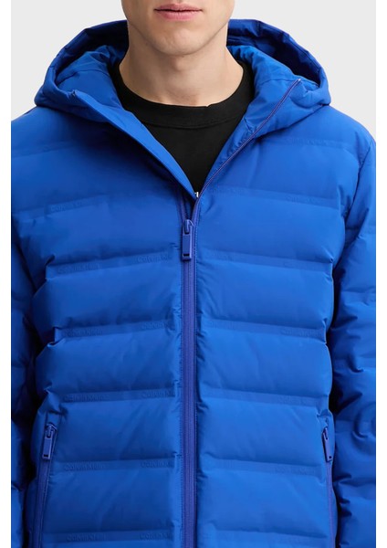 Kapitoneli Regular Fit Kapüşonlu Şişme Mont LV04LD521GC65 Erkek Mont LV04LD521G C65 fırsatları