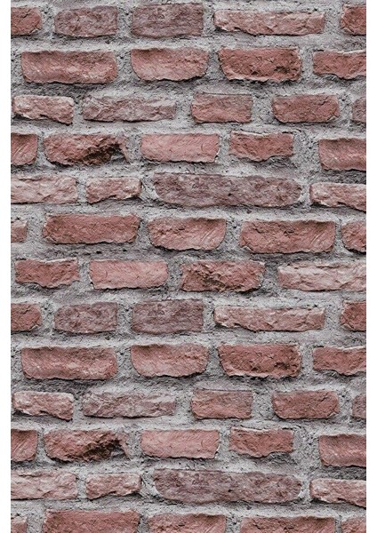Bien Exclusive 7998 Kiremit Renk Geçmeli Taş Desenli 3D Görünüm Duvar Kağıdı 5 M² modelleri
