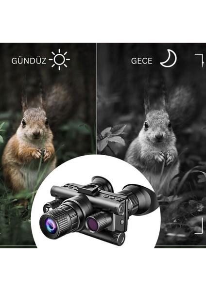 Gece Görüş Dürbünü (600 Metre Gece Görüşü, 4K OLED Ekran , Baş Monte Edilebilir) fiyatları