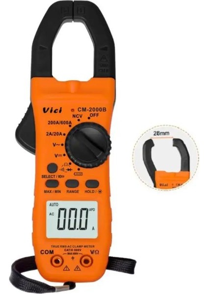 CM-2000B Dijital Pensampermetre