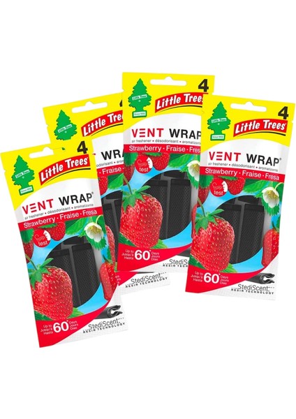 Vent Wrap Çilek modelleri