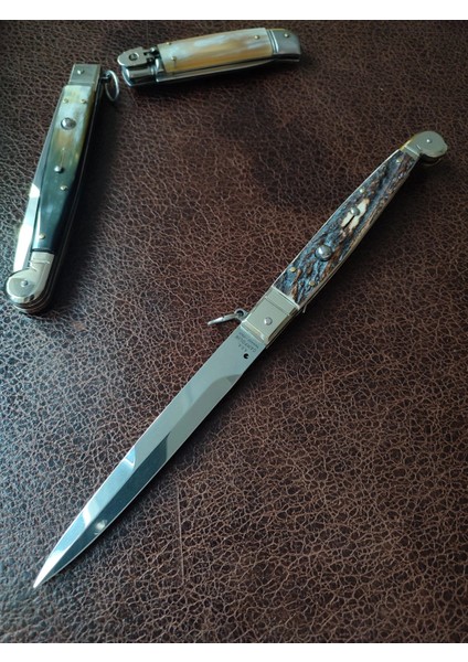 Aga Campolin Sicilian Geyik Boynuz 30 cm Italyan