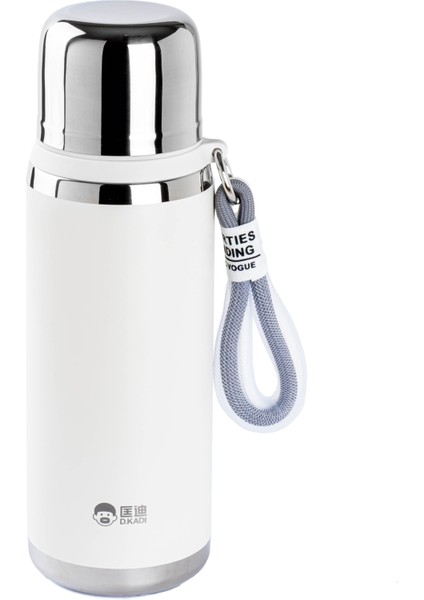 Okadı Beyaz Leısure Paslanmaz Çelik Termos 700ML
